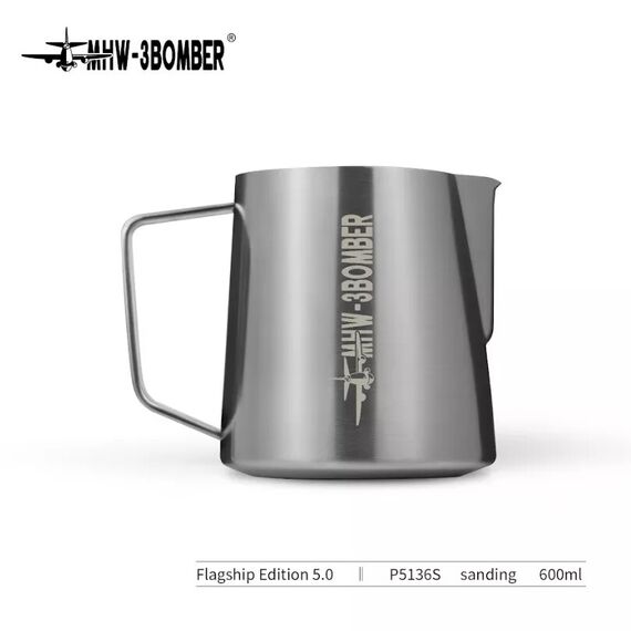 MHW-3BOMBER Milk Pitcher 5.0 Питчер 600 мл стальной матовый, фото 