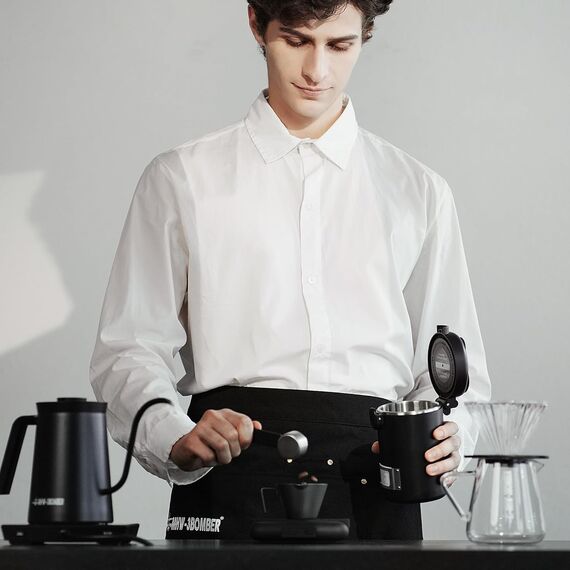 MHW-3BOMBER Gambo Контейнер 600 мл с гигрометром черный, фото , изображение 7