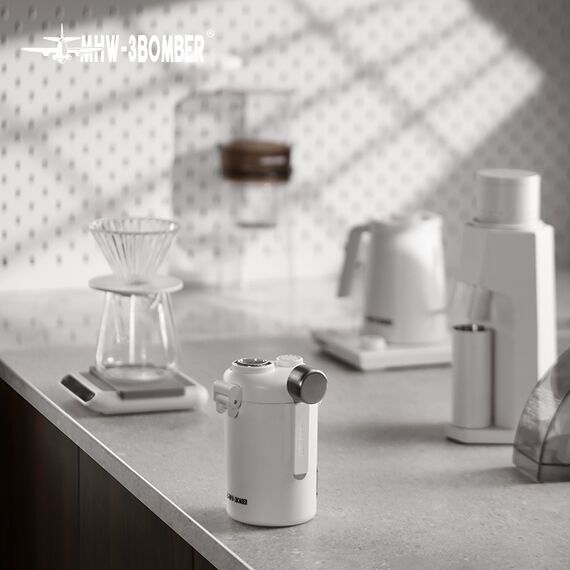 MHW-3BOMBER Gambo Контейнер 600 мл с гигрометром белый, фото , изображение 9