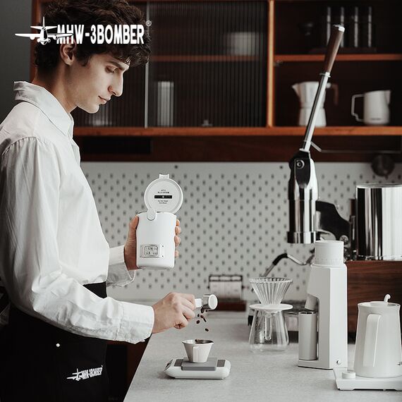 MHW-3BOMBER Gambo Контейнер 600 мл с гигрометром белый, фото , изображение 11