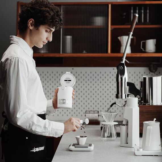 MHW-3BOMBER Gambo Контейнер 600 мл с гигрометром белый, фото , изображение 7