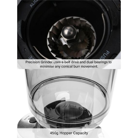 WPM ZD-17N Кофемолка электрическая черная, фото , изображение 5