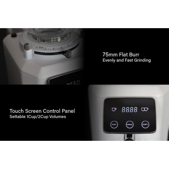 WPM ZD-18 Кофемолка эспрессо белая, фото , изображение 3