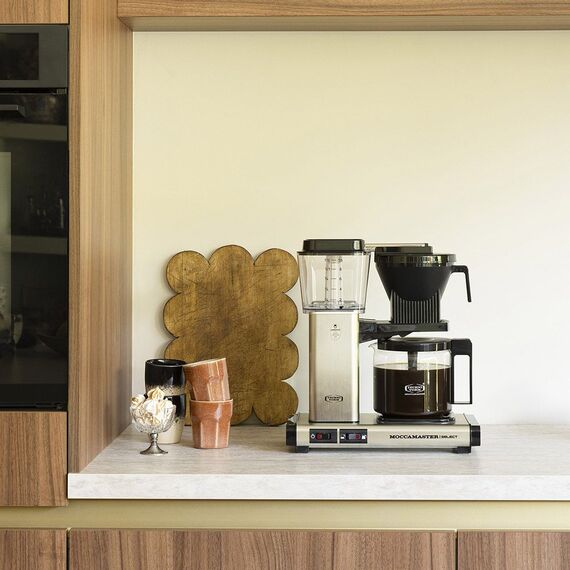 Moccamaster KBG Select Капельная кофеварка серебро, фото , изображение 9