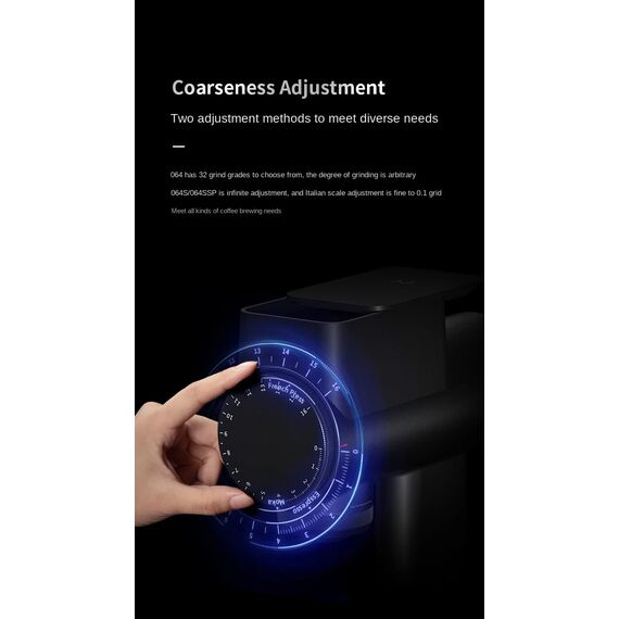 Timemore Sculptor 064S Кофемолка электрическая белая, фото , изображение 11