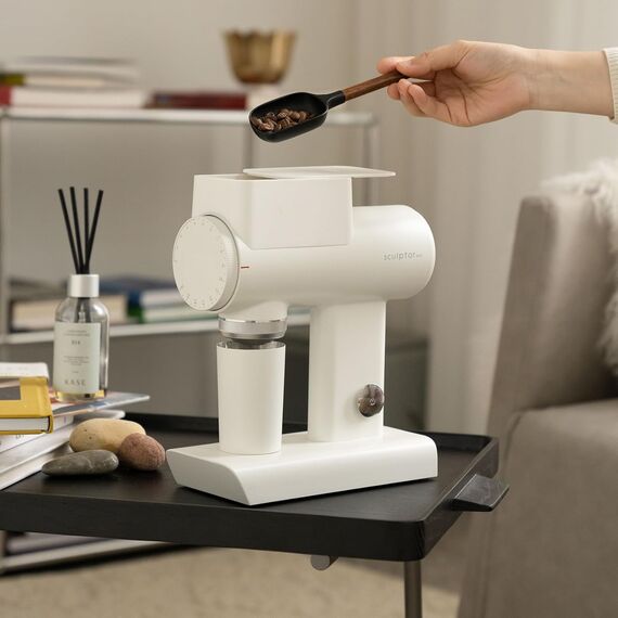 Timemore Sculptor 064S Кофемолка электрическая белая, фото , изображение 4