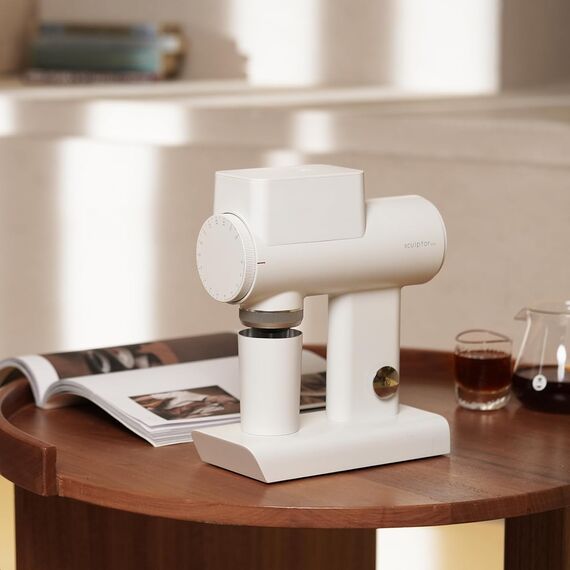 Timemore Sculptor 064S Кофемолка электрическая белая, фото , изображение 5