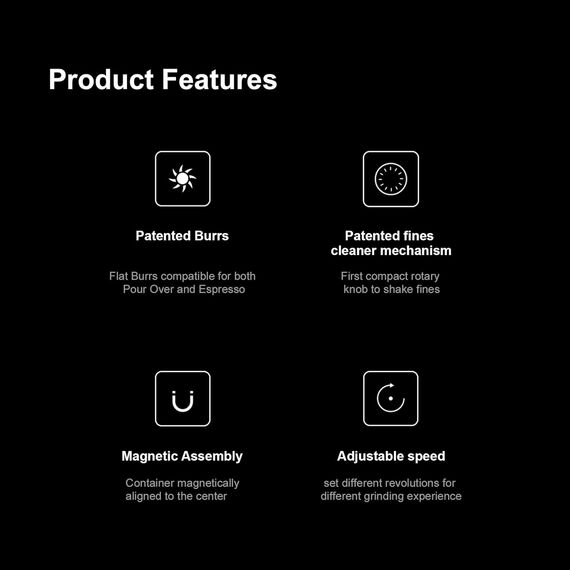 Timemore Sculptor 078S Кофемолка электрическая белая, фото , изображение 10