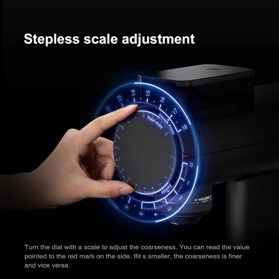 Timemore Sculptor 078S Кофемолка электрическая белая, фото , изображение 15