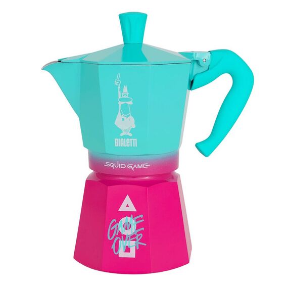 Bialetti 5393 Moka Express Squid Game на 6 чашек Гейзерная кофеварка, фото , изображение 2