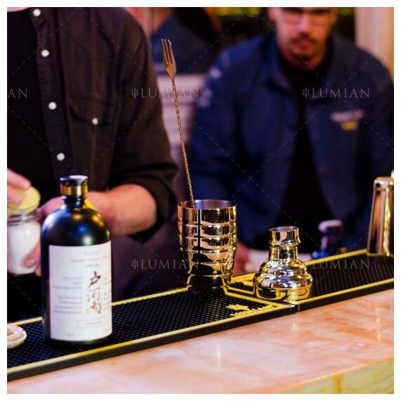 Lumian Bomber Шейкер 500 мл золото, фото , изображение 6