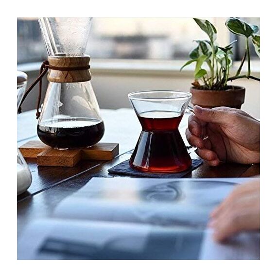 Chemex CCM-1 стеклянная кружка 300 мл прозрачная, фото , изображение 4