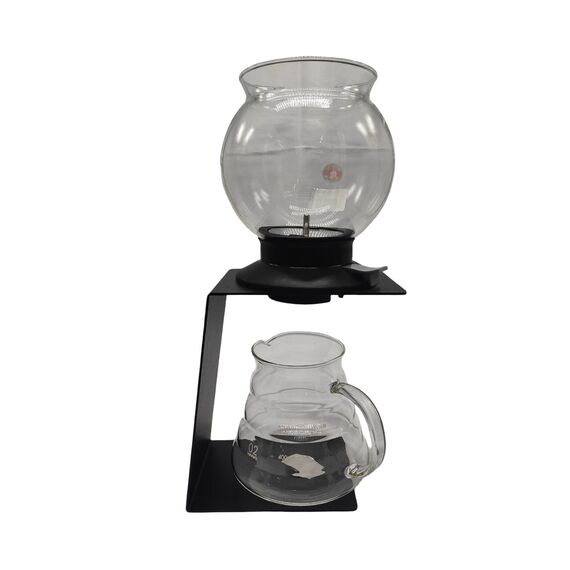 CoffeeTools Подставка для приготовления кофе стальная узкая черная, фото , изображение 7