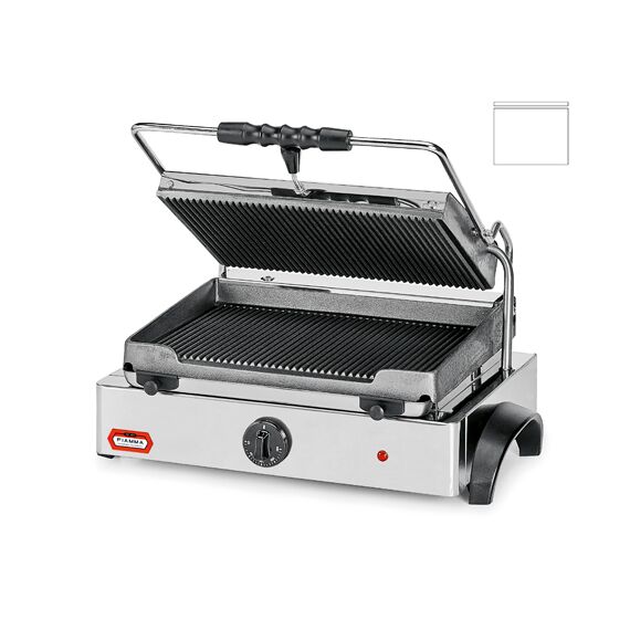 Fiamma GR 6.1L TL Гриль контактный верхняя и нижняя пластины гладкие, фото 
