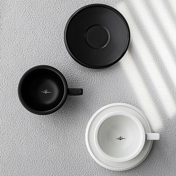 MHW-3BOMBER Ceramic Cup Кофейная пара 280 мл красный, фото , изображение 7