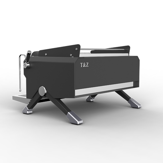 T&Z KT3-2 Кофемашина рожковая автомат 2 группы черная, фото , изображение 3