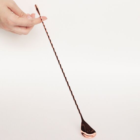 AnyBar Teardrop Барная ложка 40 см медный, фото , изображение 2
