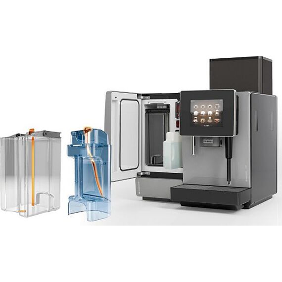 Franke A600 FM CM 1G + SU05 CM Суперавтоматическая кофемашина черная с холодильником, фото , изображение 8