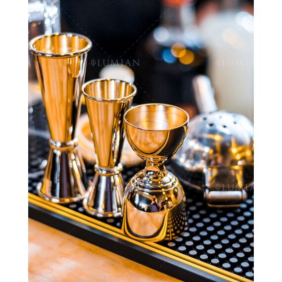 Lumian Giove Джиггер 30/60 мл золото, фото , изображение 2