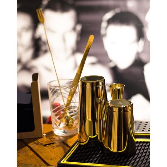 Lumian Пинцет бармена 30 см золото, фото , изображение 2