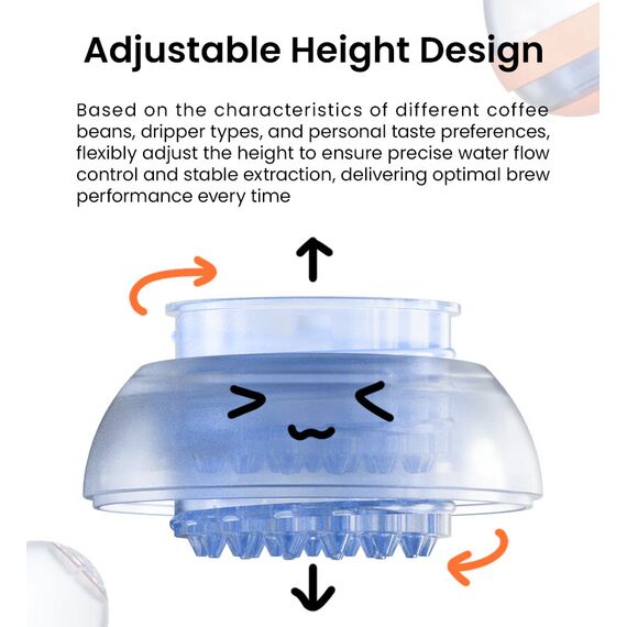 MHW-3BOMBER Eggonaut Пуровер пластиковый черный, фото , изображение 13