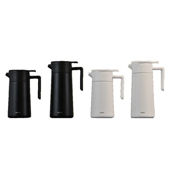 Hario CHP-600-W Сервер-термос стальной с керамическим покрытием 600 мл белый, фото , изображение 9