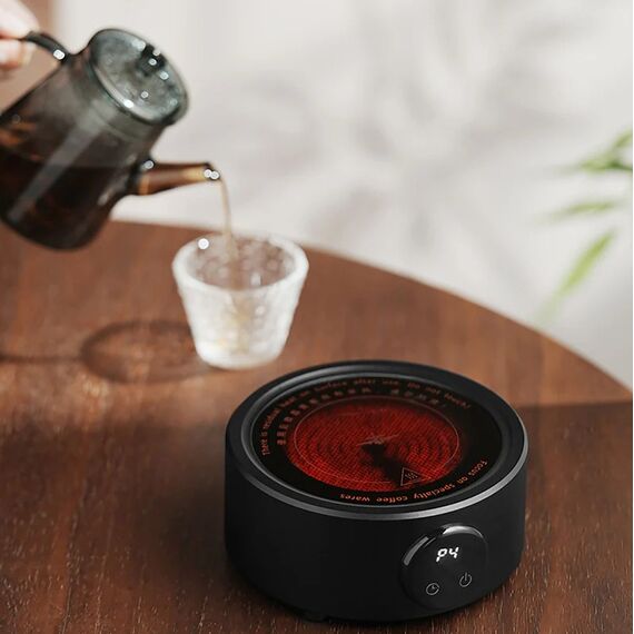 MHW-3BOMBER Мини-плитка для гейзерной кофеварки черная, фото , изображение 10