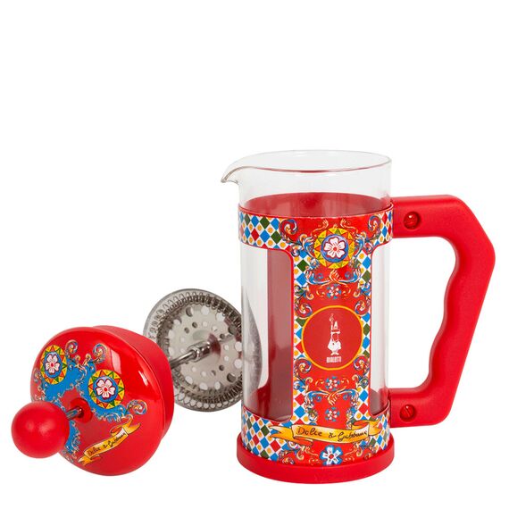 Bialetti Preziosa Dolce&Gabbana Carretto Siciliano Френч-пресс 1 л, фото , изображение 2