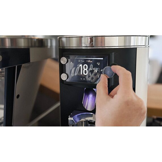 Mahlkonig E80W GbS Кофемолка профессиональная со встроенными весами белая, фото , изображение 2