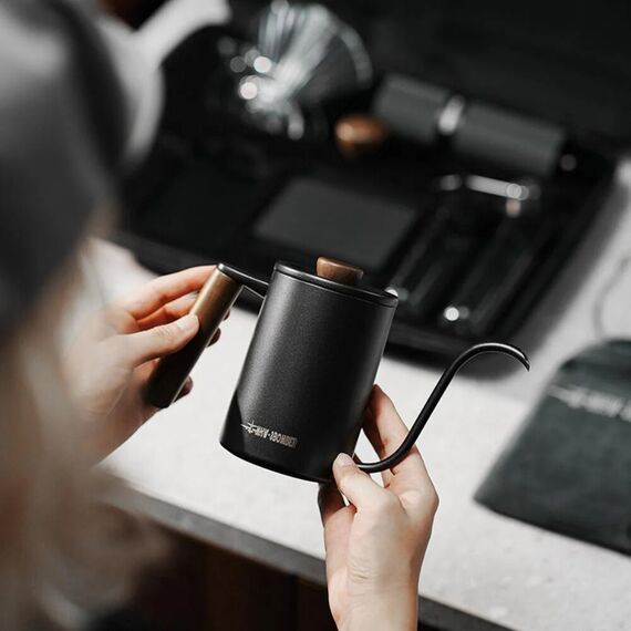 MHW-3BOMBER Подарочный набор для заваривания кофе Pour-Over Set 8 предметов черный, фото , изображение 18