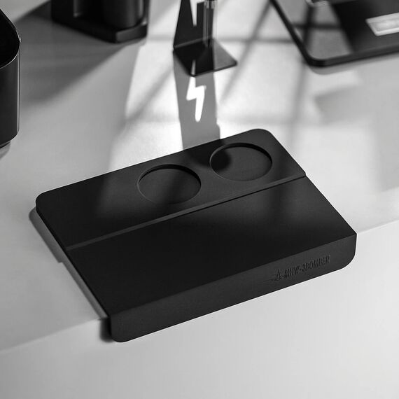 MHW-3BOMBER Коврик для темпинга угловой с двумя выемками черный, фото , изображение 3