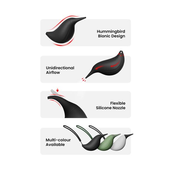 MHW-3BOMBER Bird Воздушная груша черная, фото , изображение 11