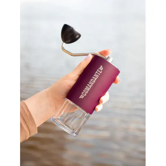 Comandante C40 NITRO BLADE Deep Purple Кофемолка ручная, фото , изображение 5