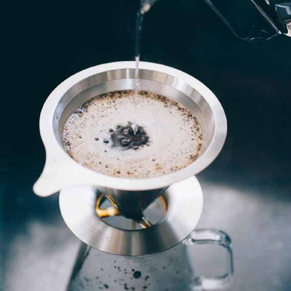 Hario DMD-02-MBK Double Mesh Metal Dripper Металлический пуровер черный, фото , изображение 6 Hario DMD-02-MBK Double Mesh Metal Dripper Металлический пуровер черный, фото , изображение 6