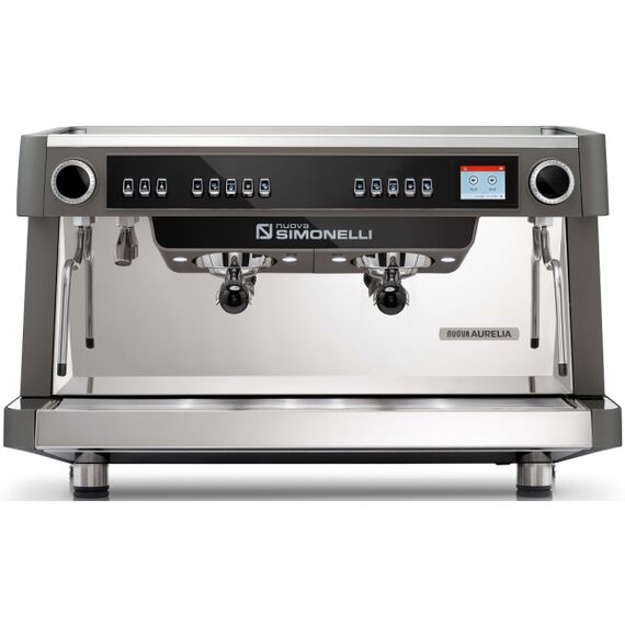 Nuova Simonelli NUOVA AURELIA MP 2Gr 220V metallic grey+high groups+Autopurge Кофемашина рожковая автоматическая, фото 