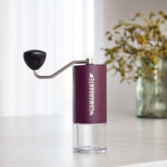 Comandante C40 NITRO BLADE Deep Purple Кофемолка ручная, фото , изображение 6