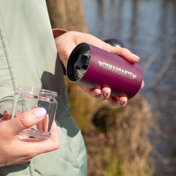 Comandante C40 NITRO BLADE Deep Purple Кофемолка ручная, фото , изображение 7