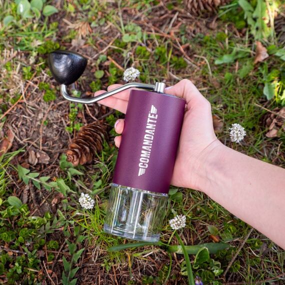 Comandante C40 NITRO BLADE Deep Purple Кофемолка ручная, фото , изображение 9