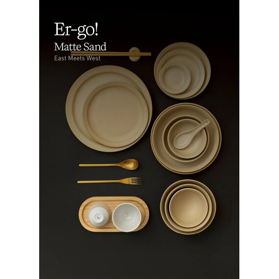 Loveramics Er-go! Dinner Plate Matte Sand Тарелка 26.5 см, фото , изображение 2 Loveramics Er-go! Dinner Plate Matte Sand Тарелка 26.5 см, фото , изображение 2