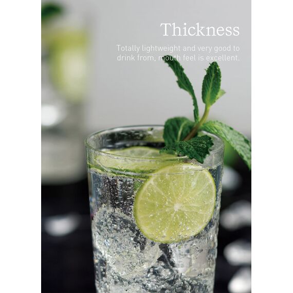 Loveramics Urban Glass Narrow Tumbler L Стакан 330 мл прозрачный, фото , изображение 8