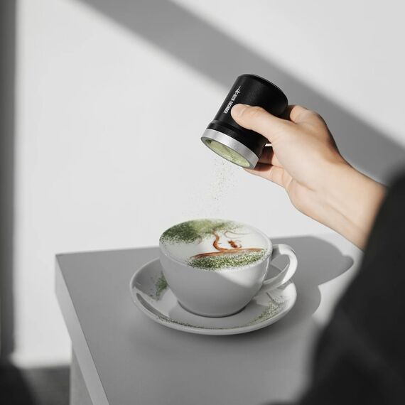 MHW-3BOMBER Shark Диспенсер для какао и корицы чёрный, фото , изображение 5