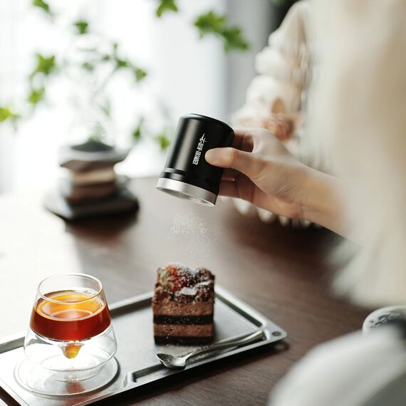 MHW-3BOMBER Shark Диспенсер для какао и корицы чёрный, фото , изображение 7