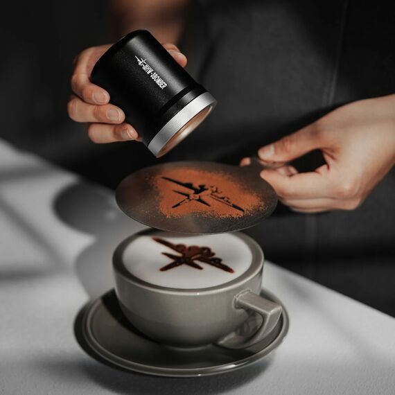 MHW-3BOMBER Shark Диспенсер для какао и корицы чёрный, фото , изображение 10