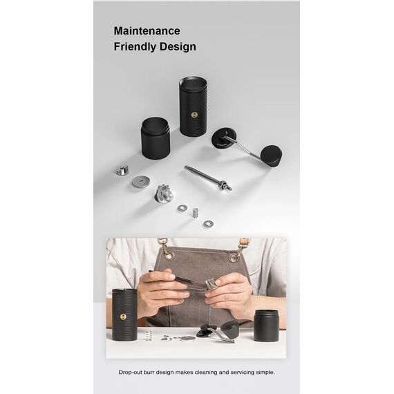 Timemore Chestnut C5 ESP Кофемолка ручная черная, фото , изображение 12