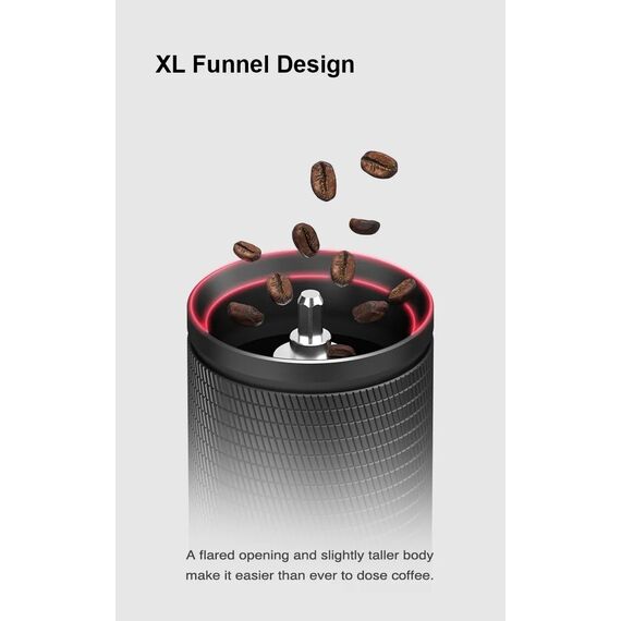 Timemore Chestnut C5 ESP Кофемолка ручная черная, фото , изображение 7