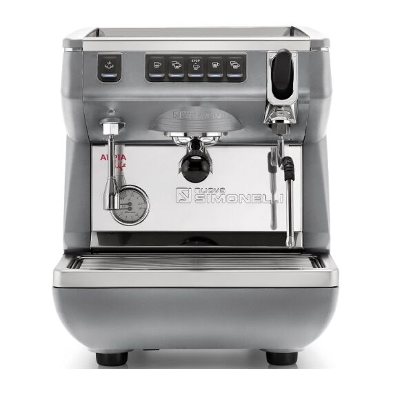 Nuova Simonelli Appia Life 1Gr V 220V metallic grey+high groups Кофемашина автомат с 1 высокой группой серый металлик, фото 