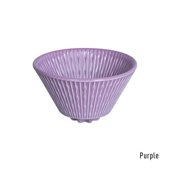 Loveramics Flatbed Coffee Dripper 01  керамическая воронка фиолетовый, фото 