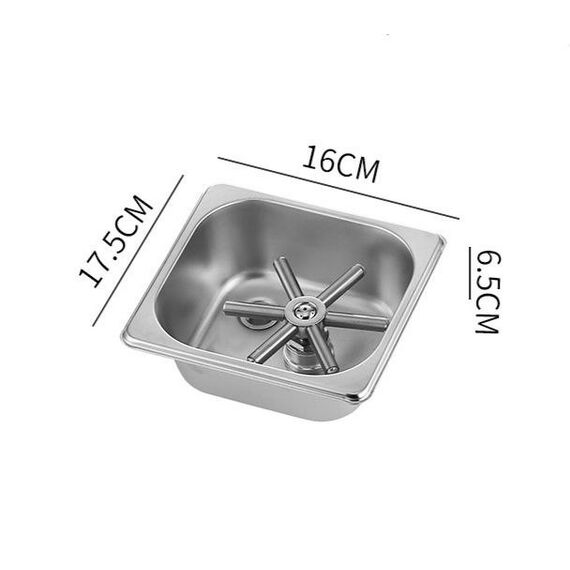 CoffeeTools Ринзер встраиваемый 175X160x70 мм со стальным механизмом, фото 