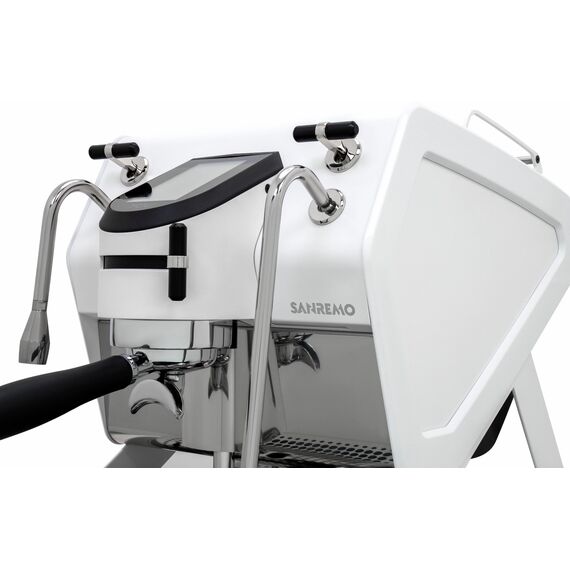 Sanremo You 1GR PDL Рожковая кофемашина 1 группа белая, фото , изображение 18