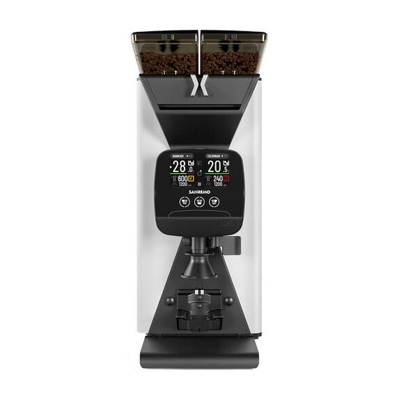 Sanremo X-One Кофемолка трехбункерная белая, фото , изображение 3